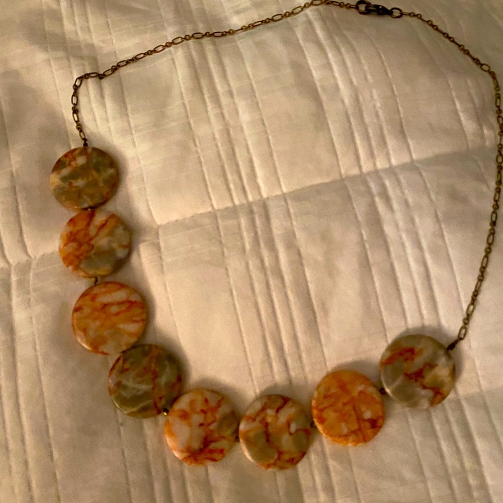 Vintage Sandstone Necklace